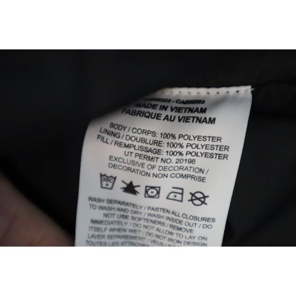 Nike FZ7364-010 Women's Sz L Black Sportswear Essential Quilted Anorak - Picture 7 of 13